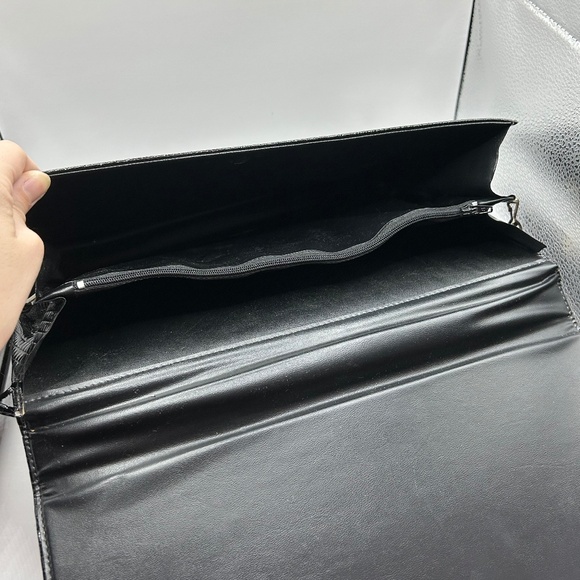 Vintage 80s Faux Croc Embossed Purse - Picture 10 of 10